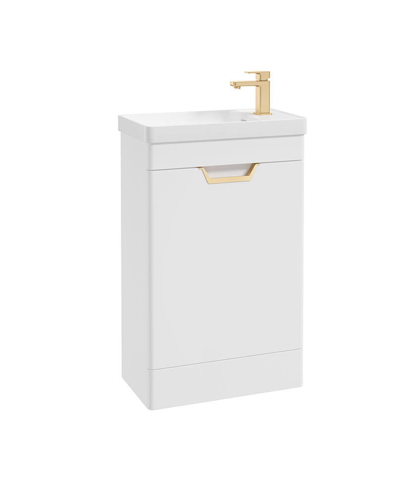 Freya 55cm 1 Door Cloakroom Floorstandin
