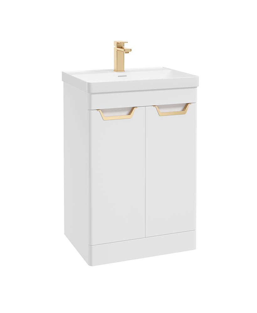 Freya 60cm 2 Door Floorstanding Vanity U