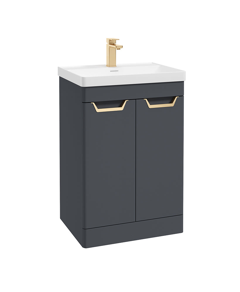 Freya 60cm 2 Door Floorstanding Vanity U