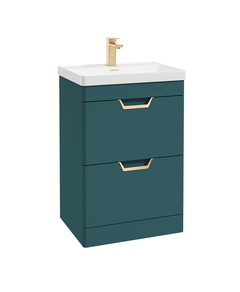 Freya 60cm 2 Drawer Floorstanding Vanity