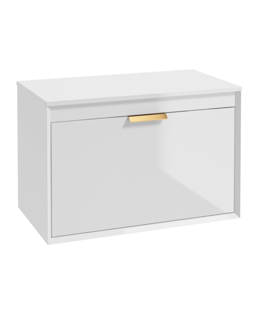 Fjord 80cm Unit with Countertop Gold Han