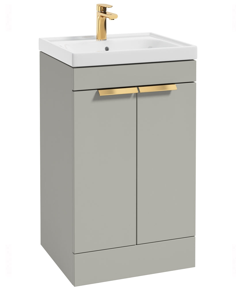 Stockholm Arctic Grey Matt 50cm 2 Door F