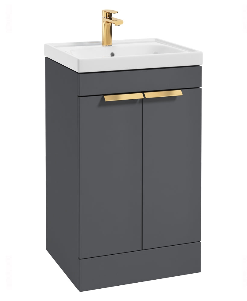 Stockholm Midnight Grey Matt 50cm 2 Door