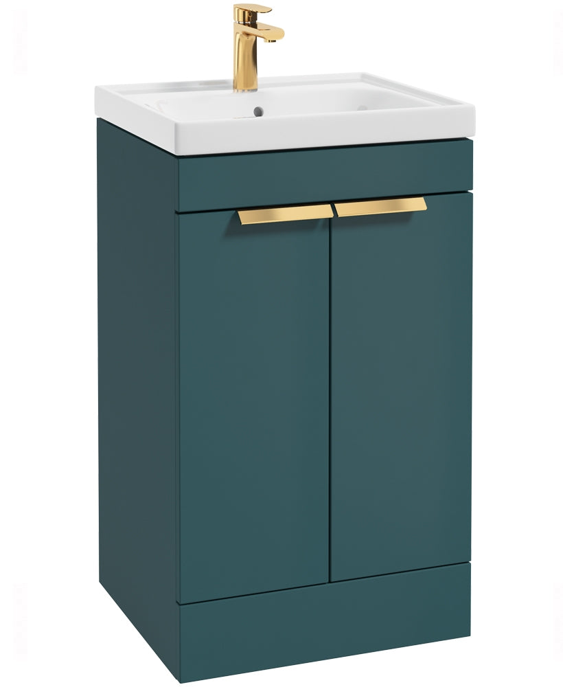 Stockholm Ocean Blue Matt 50cm 2 Door Fl