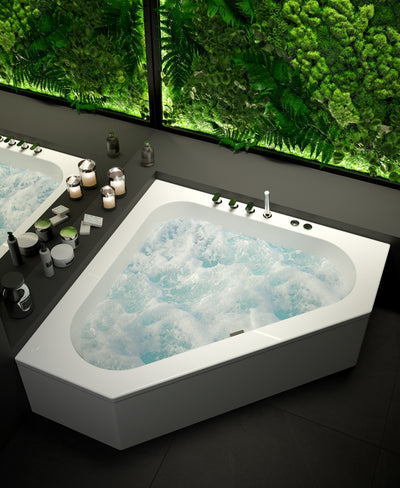 Concerto 1400 Corner 12 Jet Whirlpool Ba