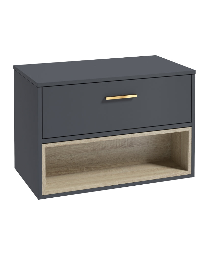 Malmo 80cm Countertop Basin Night Sky Bl