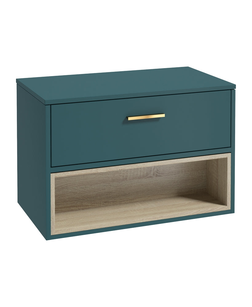 Malmo 80cm Countertop Basin Ocean Blue M