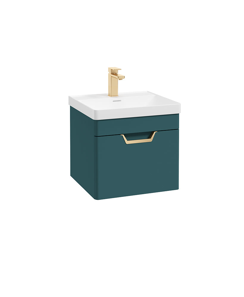 Freya 50cm 1 Drawer Wall Hung Vanity Uni