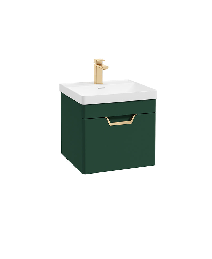 Freya 50cm 1 Drawer Wall Hung Vanity Uni