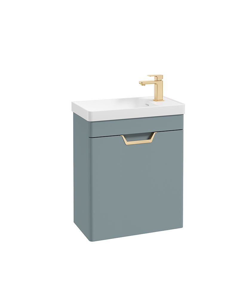 Freya 55cm 1 Door Cloakroom Wall Hung Va