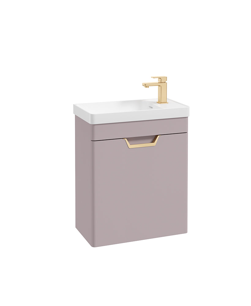 Freya 55cm 1 Door Cloakroom Wall Hung Va