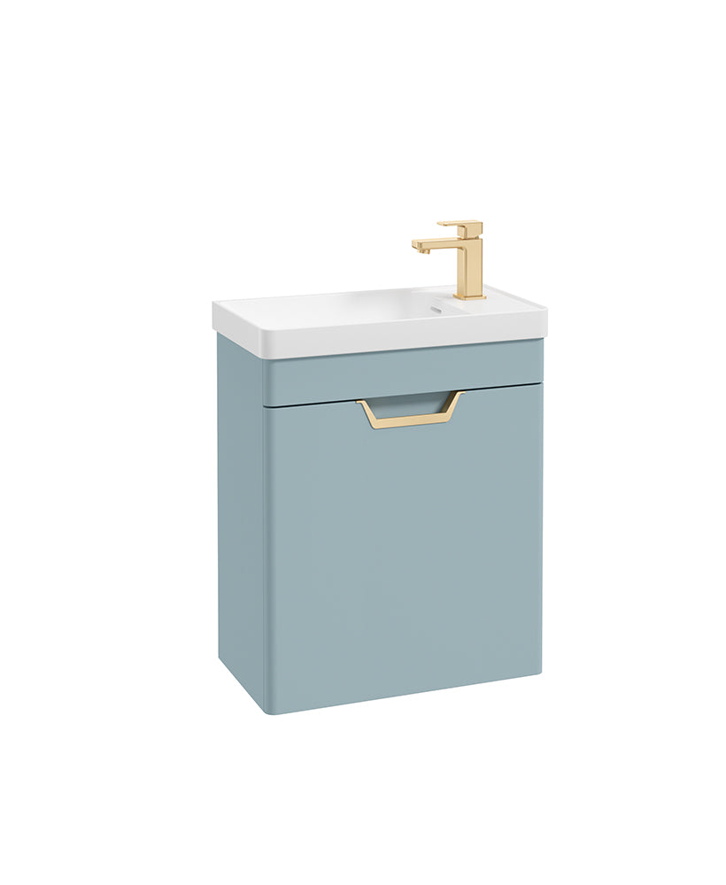 Freya 55cm 1 Door Cloakroom Wall Hung Va