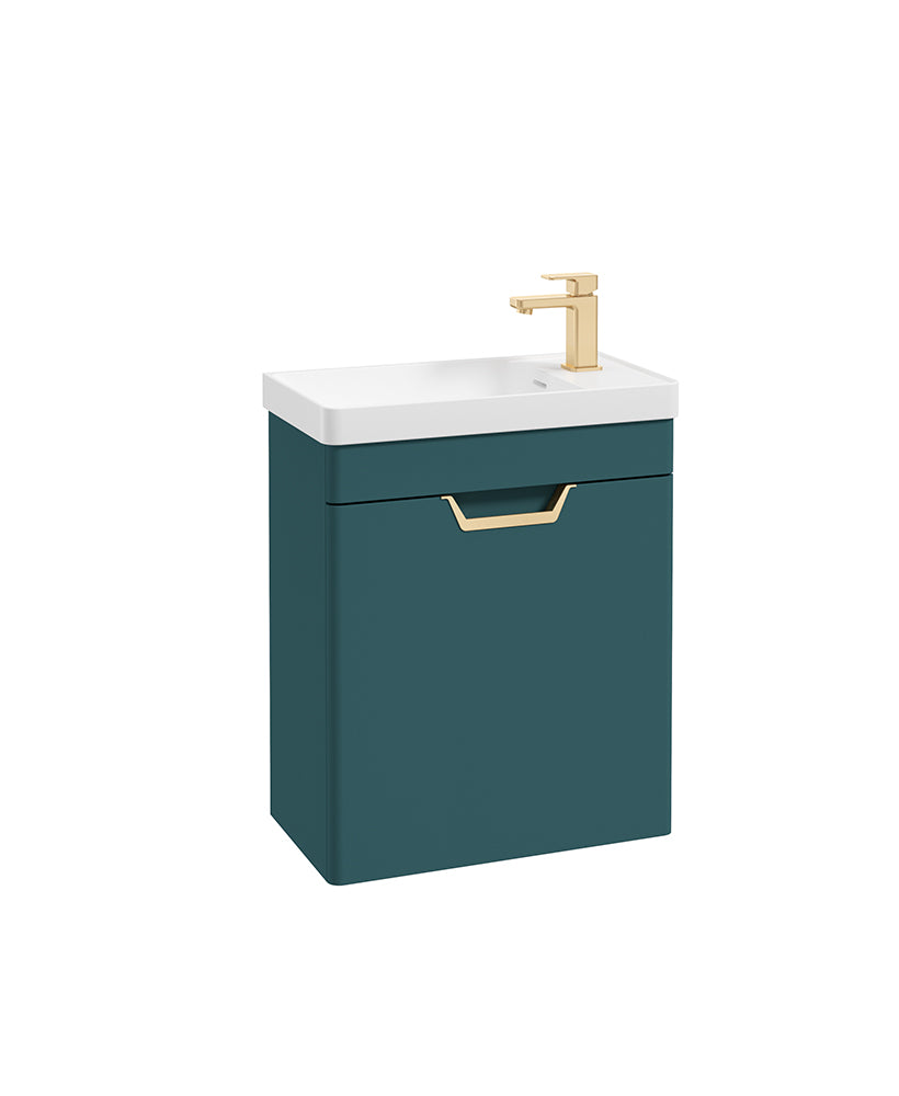 Freya 55cm 1 Door Cloakroom Wall Hung Va