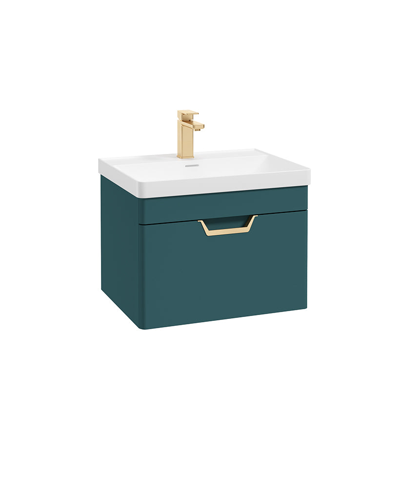 Freya 60cm 1 Drawer Wall Hung Vanity Uni