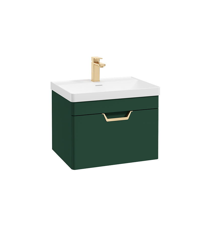 Freya 60cm 1 Drawer Wall Hung Vanity Uni