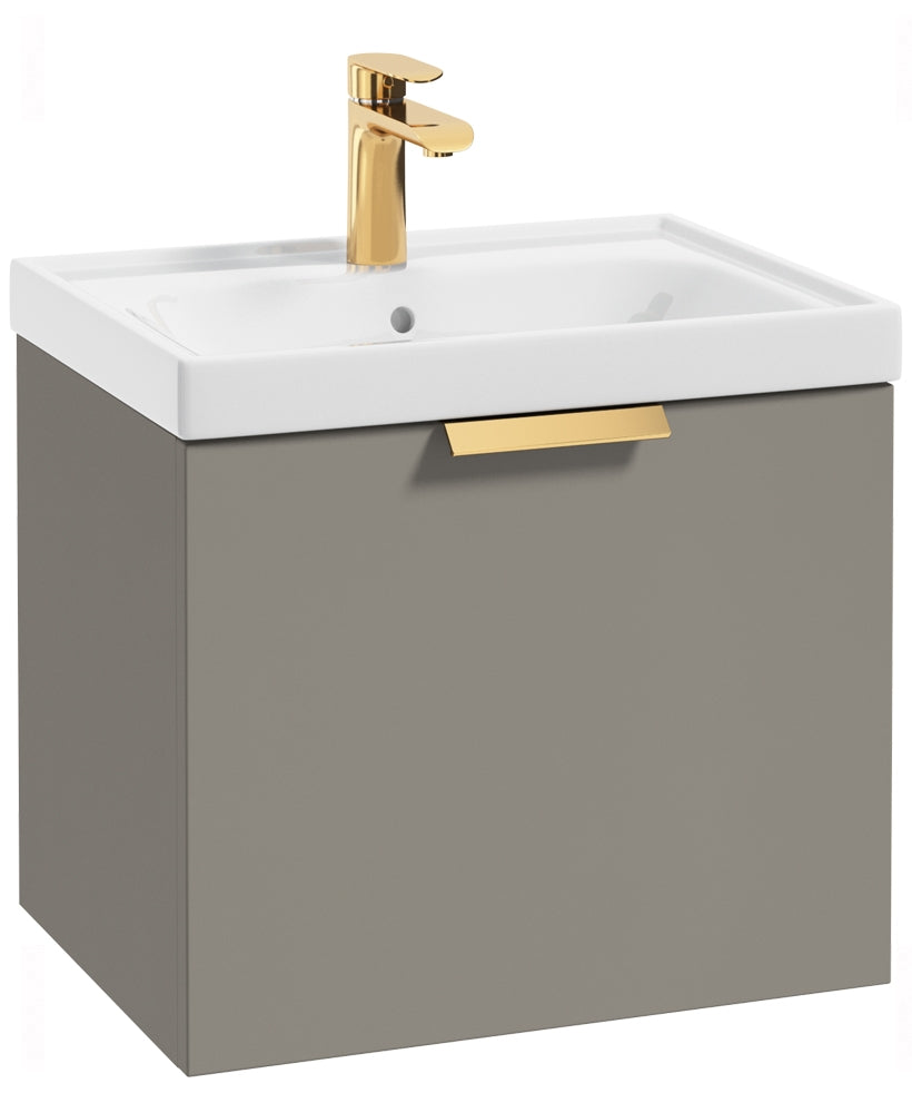 Stockholm Khaki Matt 50cm Wall Hung Vani