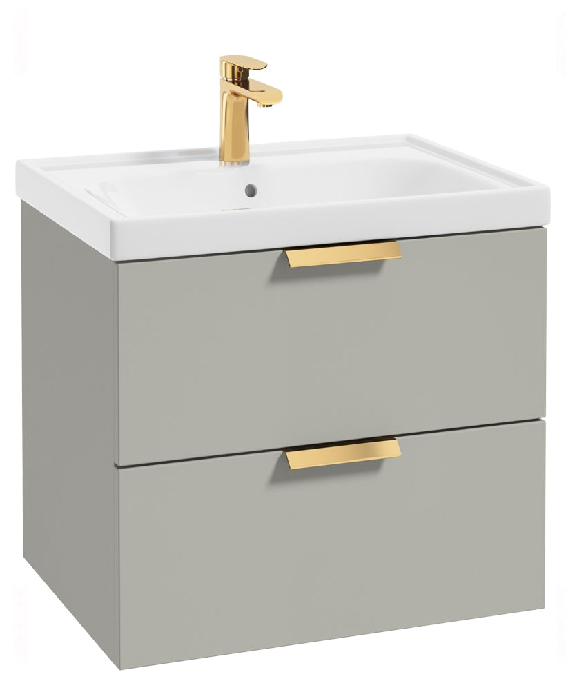 Stockholm Arctic Grey Matt 60cm Wall Hun