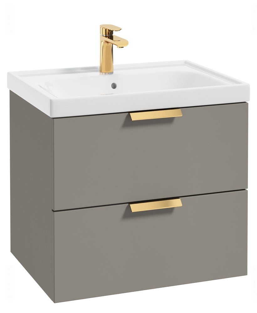 Stockholm Khaki Matt 60cm Wall Hung Vani