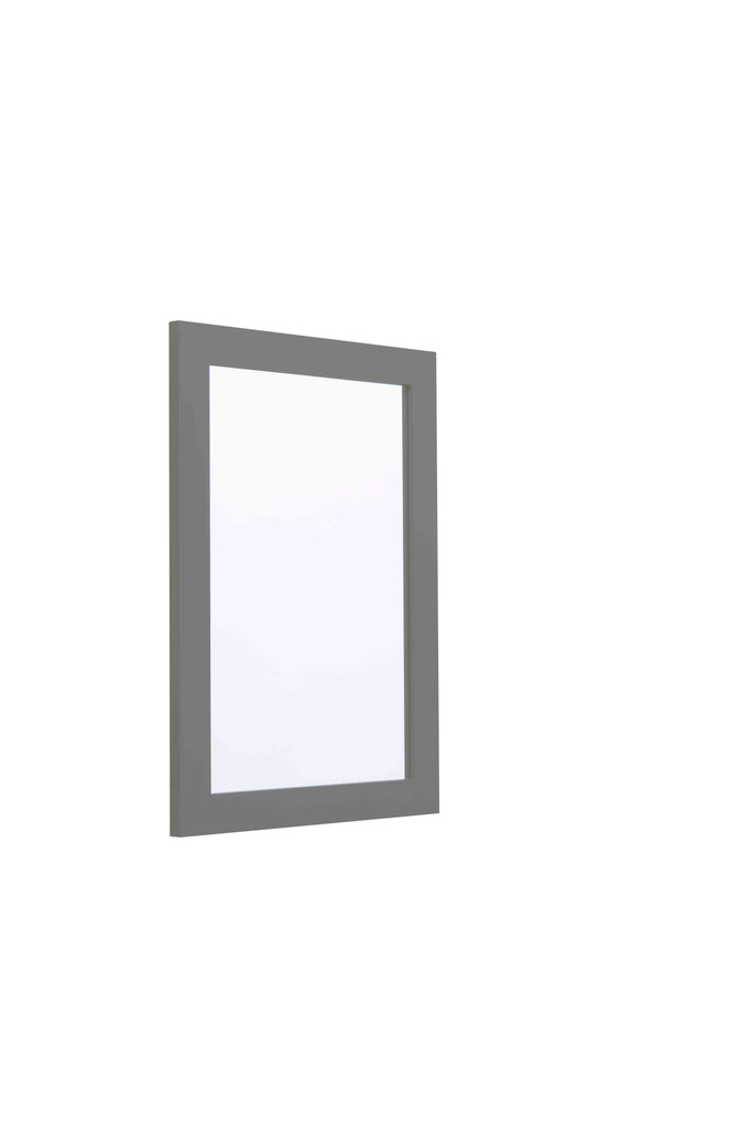 460x650mm Halcyon Mirror - Stone Grey