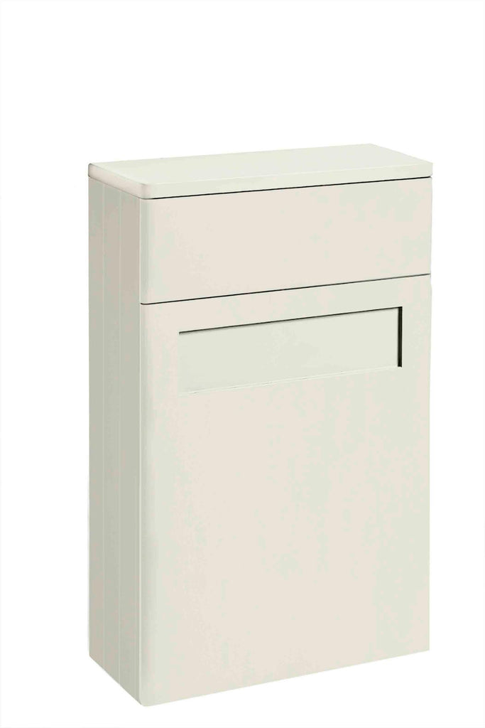 Halcyon Back to Wall Unit - Natural White