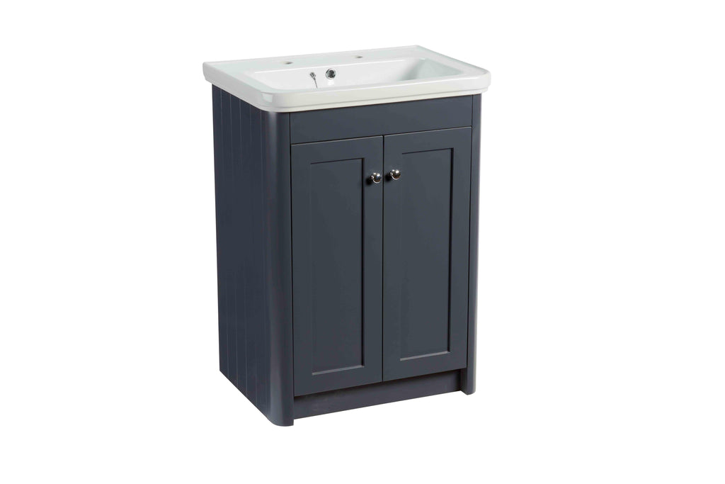 600mm Halcyon 2 Door Floor Mounted Unit - Mid