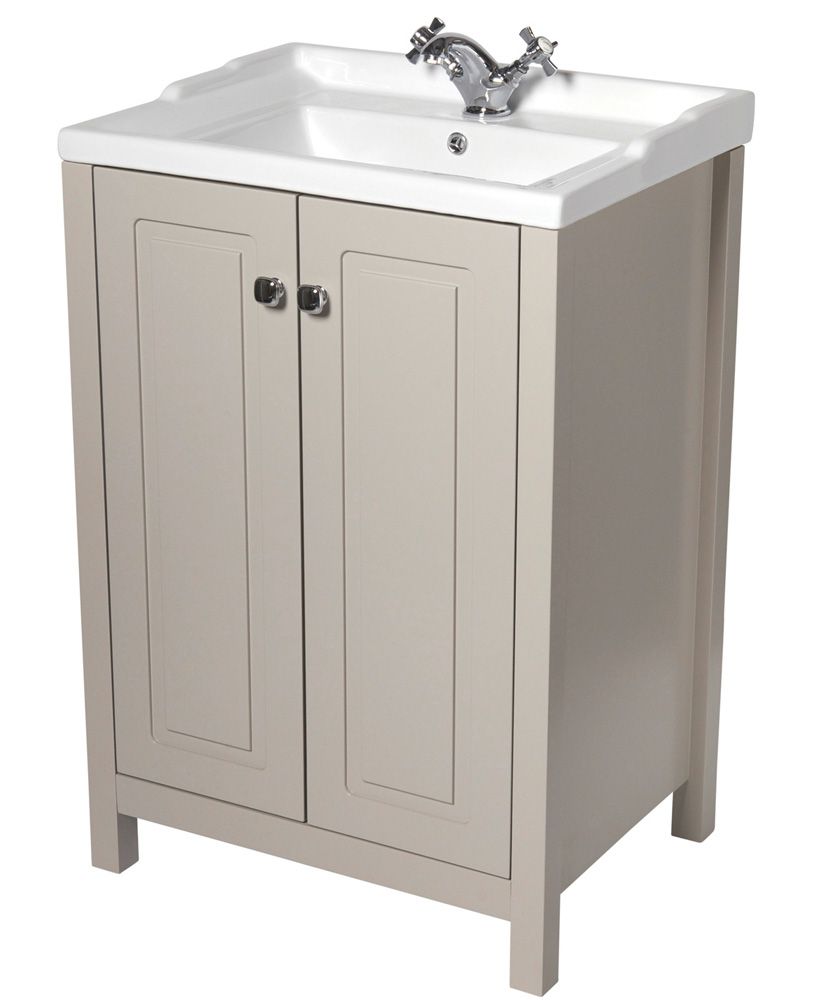 Kingston stone 60 vanity unit & victoria