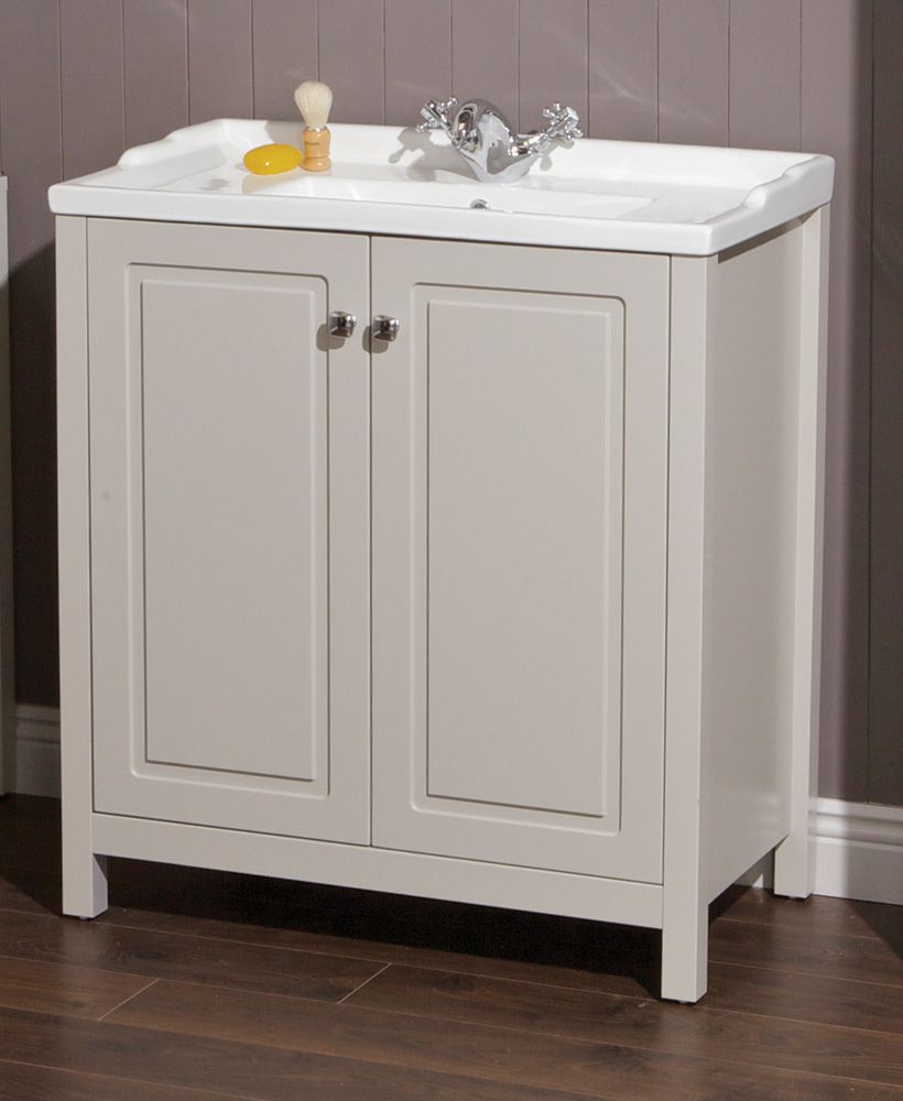 Kingston stone 80 vanity unit & victoria