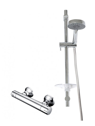 Jay T Bar Complete Shower Kit - Includes