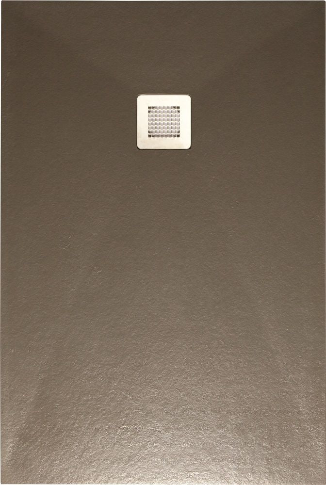 Slate Taupe 1600x800mm Rectangular Showe