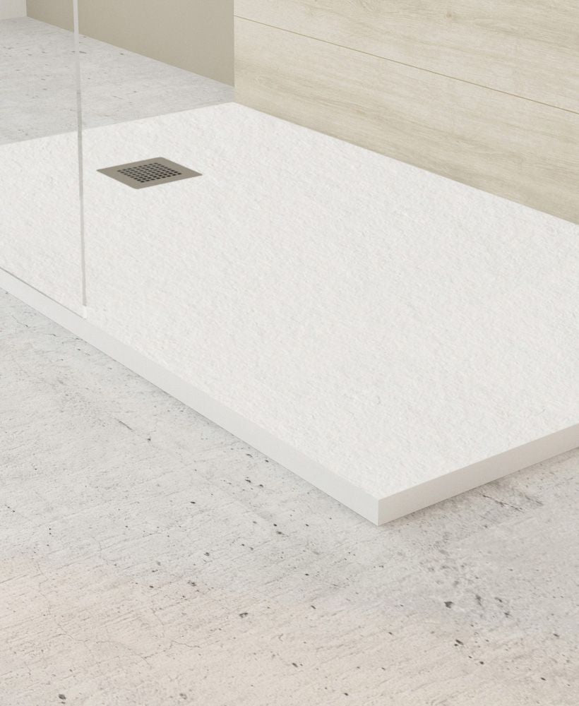 Slate White 1900x900mm Rectangular Showe