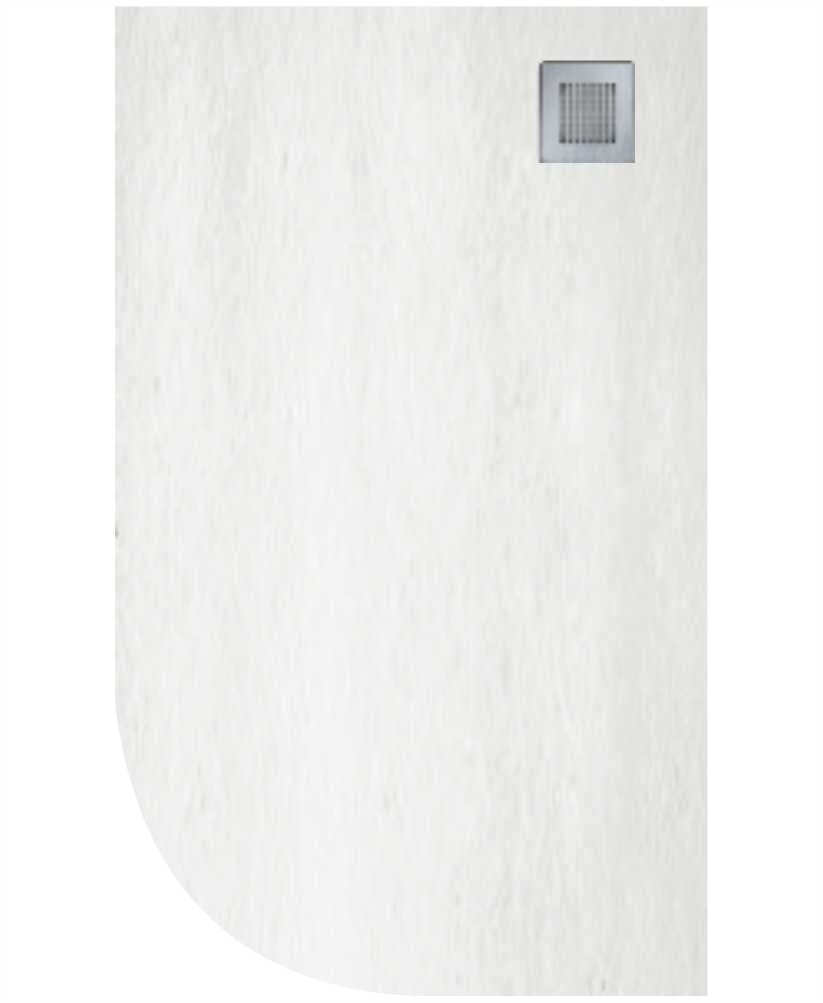 Slate White 1200x900mm RH Offset Quadran