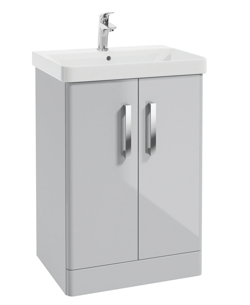 Odeon Cool Grey Gloss 60cm Floorstanding