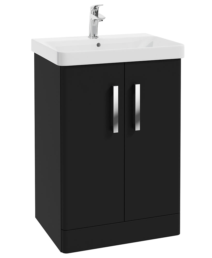 Odeon Black Matt 60cm Floorstanding 2 Do