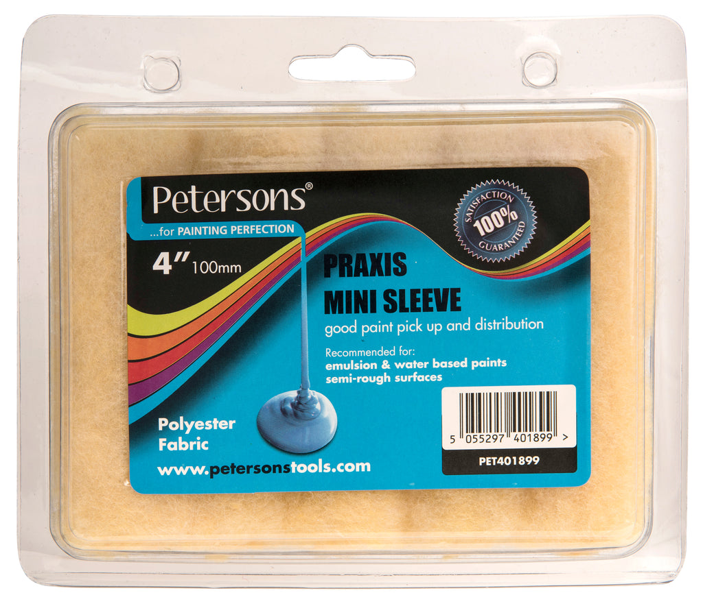 PRAXIS  4" MINI SLEEVE YELLOW