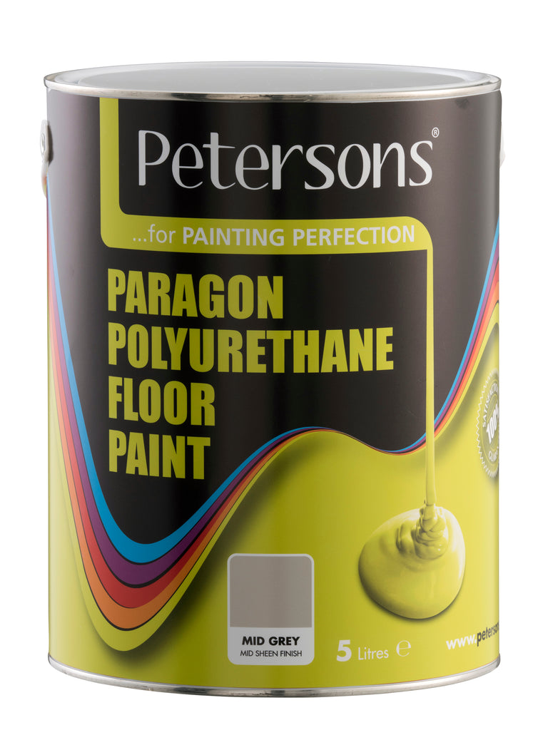 PETERSONS FLOOR PAINT MID GREY 5LTR