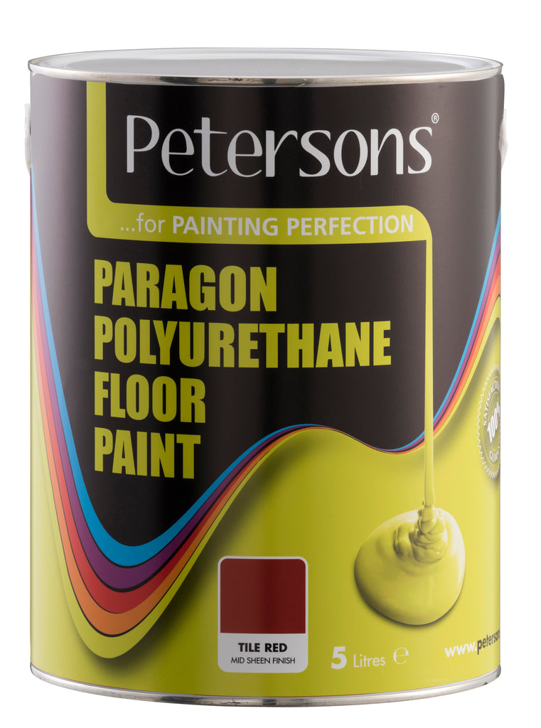 PETERSONS FLOOR PAINT TILE RED 5LTR