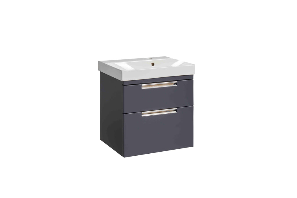 500mm Platform Double Drawer Wall Mounted - M