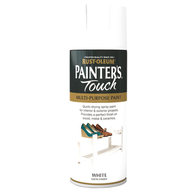 PAINTERS TOUCH SATIN WHITE 400ml