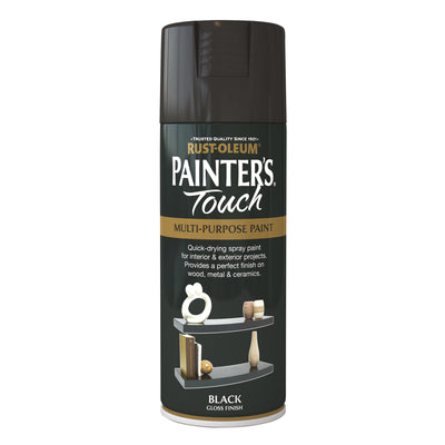 PAINTERS TOUCH GLOSS BLACK 400ml