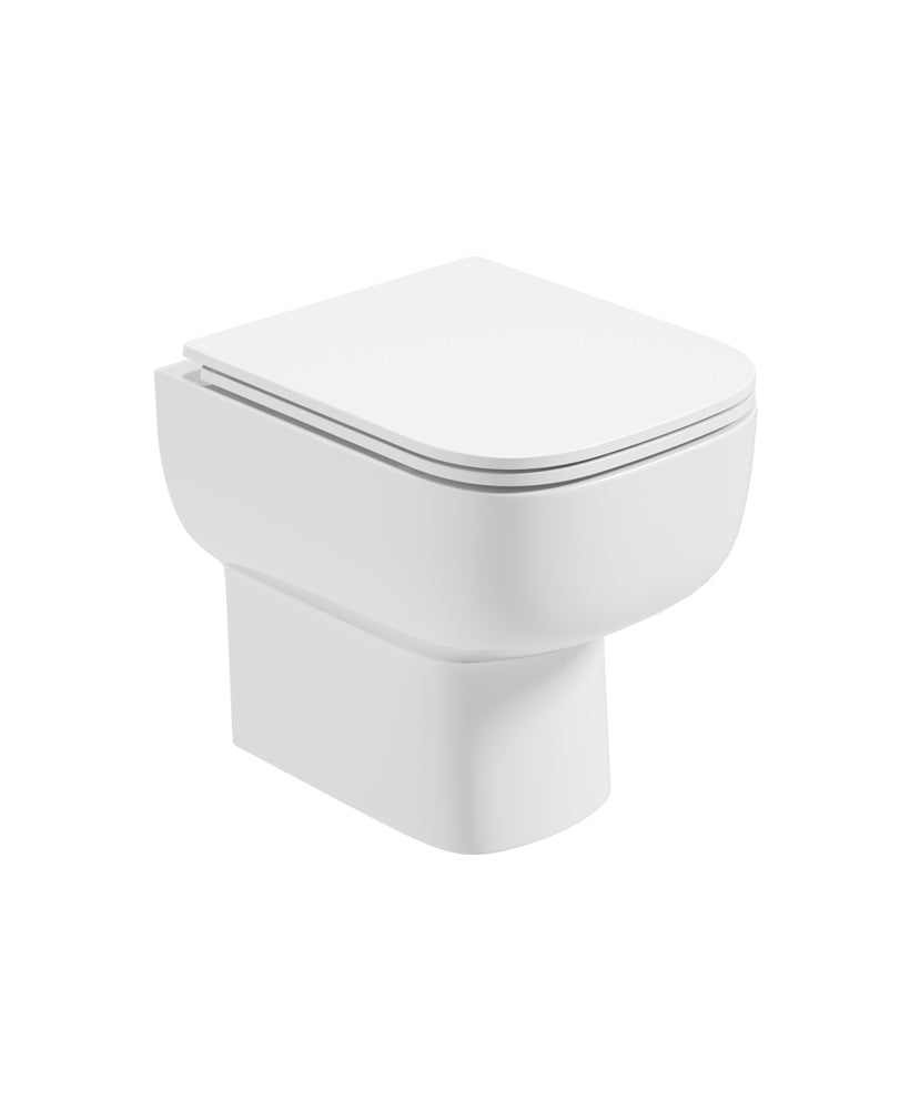 Rubix Back to wall WC with Gamma Slim So