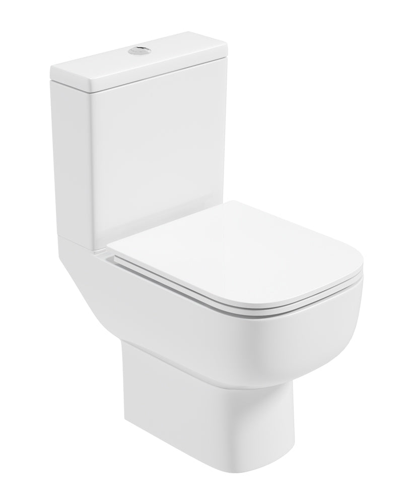 Rubix Close Coupled WC c/w Gamma Slim Se