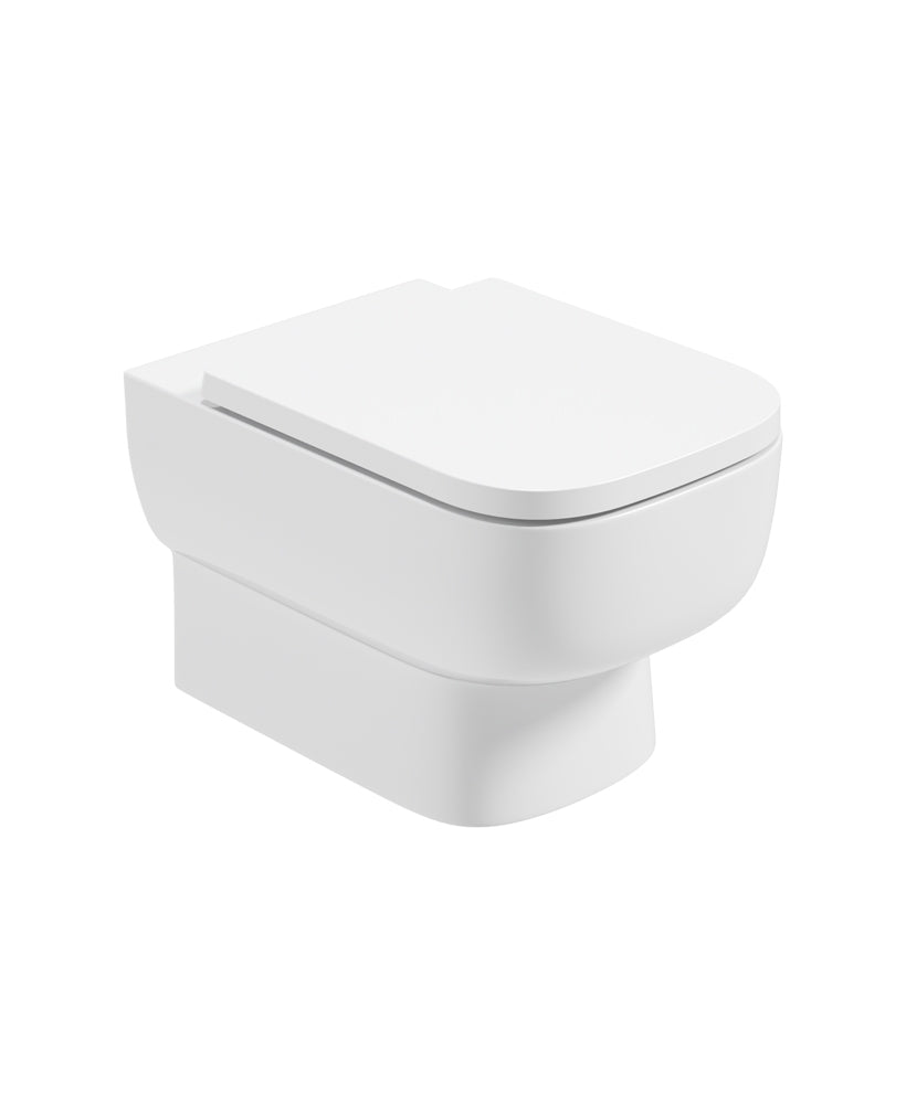 Rubix Rimless Wall Hung WC c/w Gamma Sea