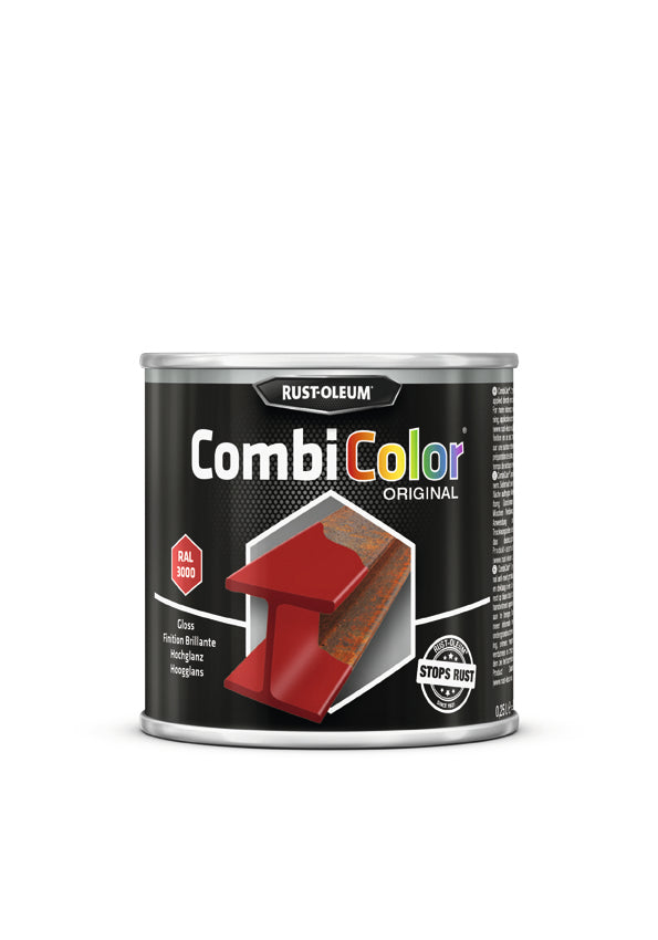 RUST-OLEUM COMBI RED SMOOTH 250ml