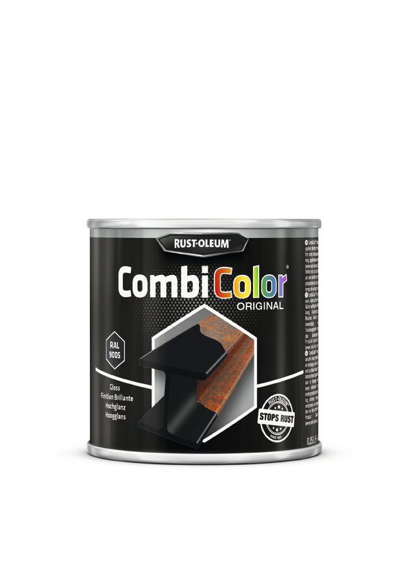 RUST-OLEUM COMBI BLACK SMOOTH 250ml