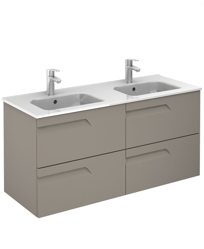 Brava Smokey Matt 120 Vanity Unit & Slim