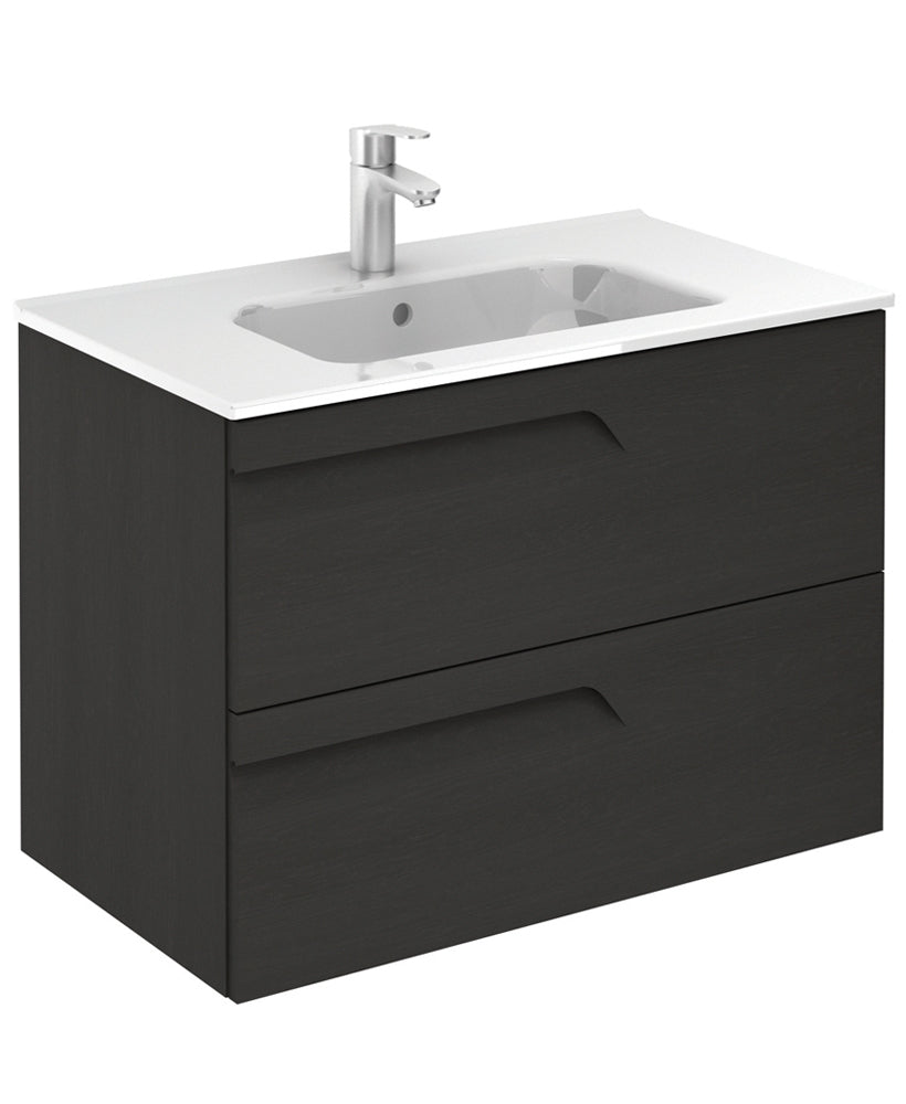 Brava Nature Grey 80 Vanity Unit & Slim