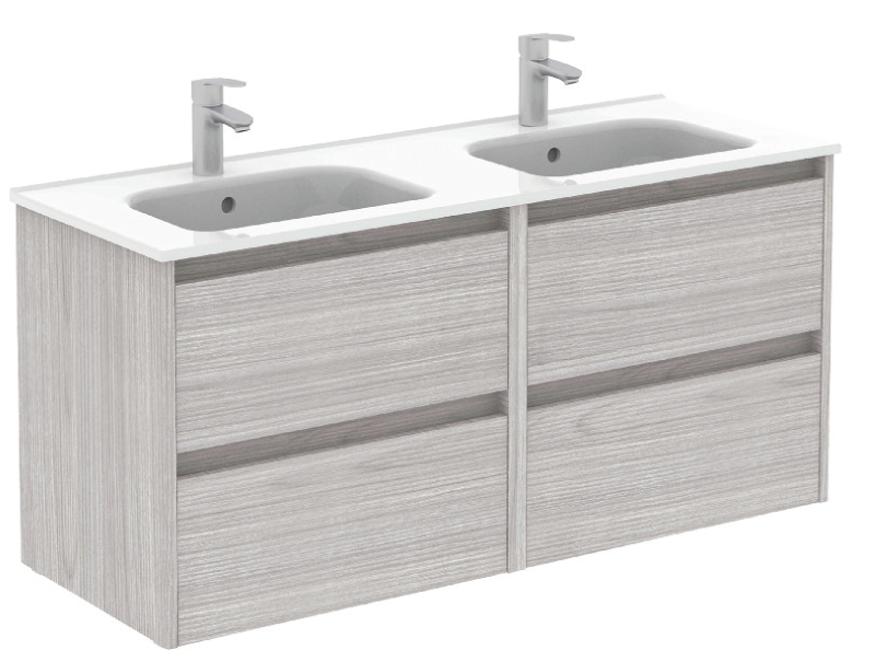 Smart Sandy Grey 4 Drawer 120cm Vanity U