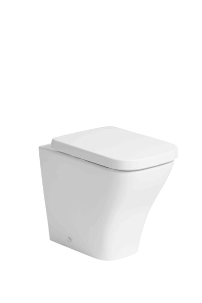 490mm Serenity Back to Wall Pan - White