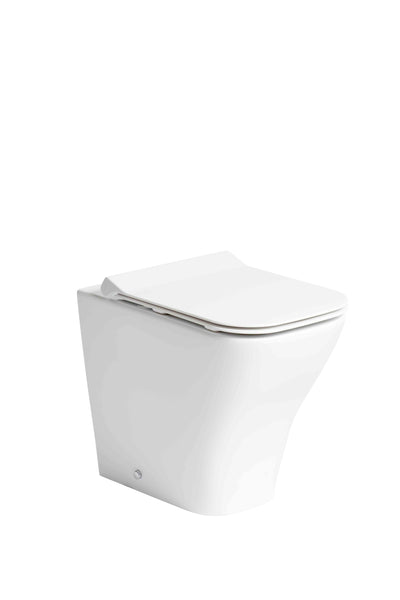 490mm Serenity Back to Wall Pan - White