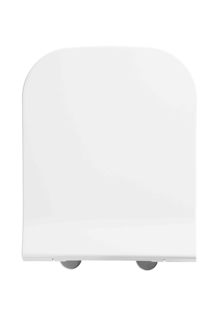 Serenity Soft Close Slim Seat - White